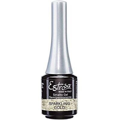 Estrosa Smalto Gel Mini Sparkling Gold 100 gr Estrosa Smalto Gel Mini Sparkling Gold 100 gr