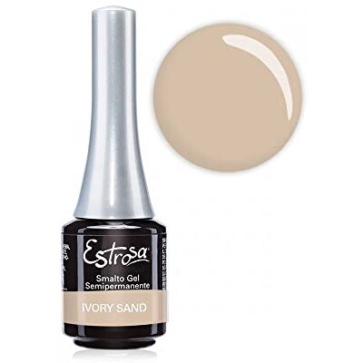 Estrosa Smalto Semiper.Colore 7 Ml. 7902 Ivory Sand, Smalto Professionale, 7 ml Estrosa Smalto Semiper.Colore 7 Ml. 7902 Ivory Sand, Smalto Professionale, 7 ml
