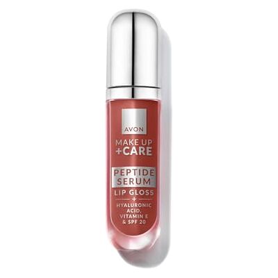 AVON Lip Gloss Siero ai Peptidi SPF20 Nourish Nude Lip gloss idratante e rimpolpante con siero ai peptidi, acido ialuronico e finish brillante, tonalità Nourish Nude AVON Lip Gloss Siero ai Peptidi SPF20 Nourish Nude Lip gloss idratante e rimpolpante con siero ai peptidi, acido ialuronico e finish brillante, tonalità Nourish Nude