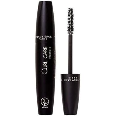 Peggy Sage Mascara Curl Care, Effetto Incurvante e Definito, Nero, Vegano con 2% Widelash, Scovolino in Fibra, Formula Allungante, 10ml Peggy Sage Mascara Curl Care, Effetto Incurvante e Definito, Nero, Vegano con 2% Widelash, Scovolino in Fibra, Formula Allungante, 10ml