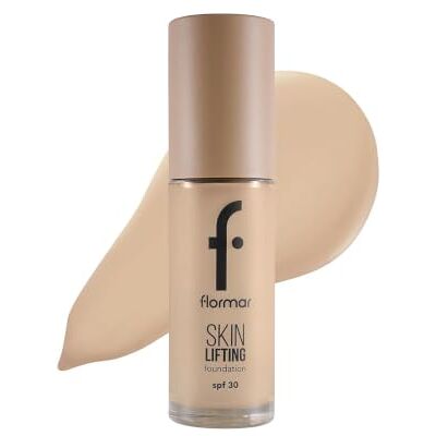 Flormar Skin Lifting Foundation –fondotinta coprente con SPF 30, anti-age formula– texture confortevole & lunga tenuta con finish opaca naturale, Adatto a tutti i tipi di pelle 070 Medium Beige Flormar Skin Lifting Foundation –fondotinta coprente con SPF 30, anti-age formula– texture confortevole & lunga tenuta con finish opaca naturale, Adatto a tutti i tipi di pelle 070 Medium Beige