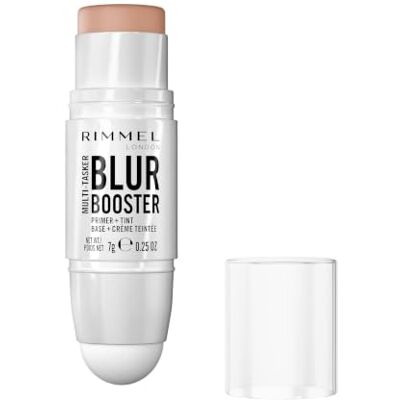 Rimmel London Multi-Tasker Blur Booster Primer & Tint – 055 – Classic Beige, I vantaggi di un primer e la copertura di un fondotinta, 7g Rimmel London Multi-Tasker Blur Booster Primer & Tint – 055 – Classic Beige, I vantaggi di un primer e la copertura di un fondotinta, 7g
