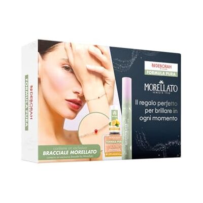 DEBORAH Milano Set Beauty Donna Formula Pura con Gioiello, Include Mascara Bio Volume & Care, Smalto Unghie Multifunzione e Bracciale Morellato in Acciaio Inossidabile con Boule in Smalto Rosso DEBORAH Milano Set Beauty Donna Formula Pura con Gioiello, Include Mascara Bio Volume & Care, Smalto Unghie Multifunzione e Bracciale Morellato in Acciaio Inossidabile con Boule in Smalto Rosso
