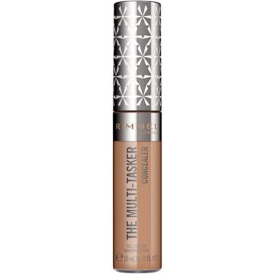 Rimmel London The Multi-Tasker Concealer, Correttore Occhiaie e Imperfezioni Illuminante, Formula Waterproof a Lunga Durata, 065 Rose Honey Rimmel London The Multi-Tasker Concealer, Correttore Occhiaie e Imperfezioni Illuminante, Formula Waterproof a Lunga Durata, 065 Rose Honey