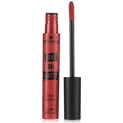 essence Stay 8H Matte 04 Mad About You Rossetto Liquido Matte Donna 3 ml Applicatore essence Stay 8H Matte 04 Mad About You Rossetto Liquido Matte Donna 3 ml Applicatore