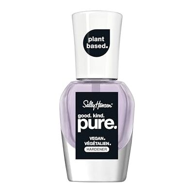 Sally Hansen Smalto Rinforzante Unghie Good Kind Pure, Smalto 100% Vegano, Colore Intenso e Lucentezza Senza Compromessi, Nail Hardener Sally Hansen Smalto Rinforzante Unghie Good Kind Pure, Smalto 100% Vegano, Colore Intenso e Lucentezza Senza Compromessi, Nail Hardener