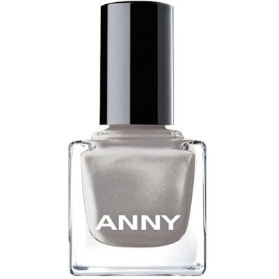 ANNY Nail Polish Smalto colorato di alta qualità con lucentezza a lunga durata, resistente alle schegge e ad asciugatura rapida, colore: Glam Jam Grigio delicato 15 ml ANNY Nail Polish Smalto colorato di alta qualità con lucentezza a lunga durata, resistente alle schegge e ad asciugatura rapida, colore: Glam Jam Grigio delicato 15 ml