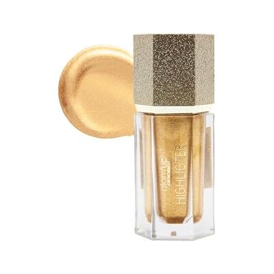 GLAM UP PARIS Glam'Up Paris Highlighter liquido, illuminatore liquido leggero, bellezza gllow highlight, evidenziatore impermeabile per viso o corpo, texture crema, lunga durata, n. 1, oro GLAM UP PARIS Glam'Up Paris Highlighter liquido, illuminatore liquido leggero, bellezza gllow highlight, evidenziatore impermeabile per viso o corpo, texture crema, lunga durata, n. 1, oro
