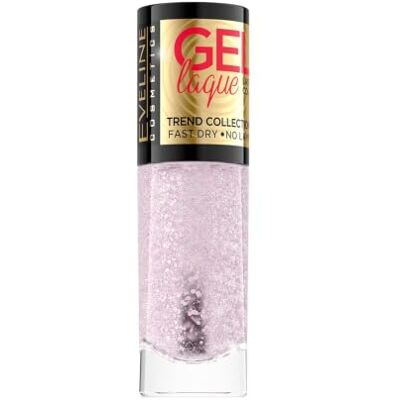 EVELINE COSMETICS Gel Laque Smalto per Unghie Asciugatura Rapida e Lunga Durata Finitura Gel Senza Lampada UV/LED Applicazione Facile, Colori Vivaci EVELINE COSMETICS Gel Laque Smalto per Unghie Asciugatura Rapida e Lunga Durata Finitura Gel Senza Lampada UV/LED Applicazione Facile, Colori Vivaci