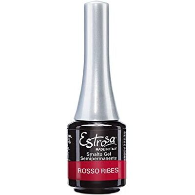 Estrosa Smalto Gel Semipermanente Rosso Ribes 7 ml Estrosa Smalto Gel Semipermanente Rosso Ribes 7 ml