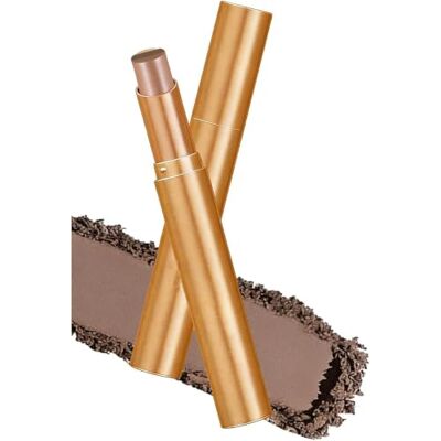 Generic Ombretto in stick tricolore, con finitura sfumata opaca e brillante, perfetto per illuminare il trucco occhi, a lunga durata e a prova di sbavature, adatto per il trucco di tutti i giorni, per un appu Generic Ombretto in stick tricolore, con finitura sfumata opaca e brillante, perfetto per illuminare il trucco occhi, a lunga durata e a prova di sbavature, adatto per il trucco di tutti i giorni, per un appu