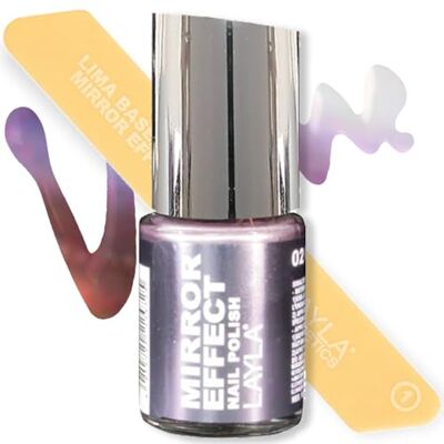 LAYLA Cosmetics Smalto, Effetto Specchio, Tonalità 02 Cosmo Lilac LAYLA Cosmetics Smalto, Effetto Specchio, Tonalità 02 Cosmo Lilac