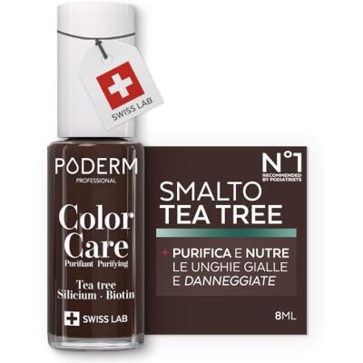 Poderm Poderm Cura Colore Smalto Unghie - Marrone 833 - 8ml Poderm Poderm Cura Colore Smalto Unghie - Marrone 833 - 8ml