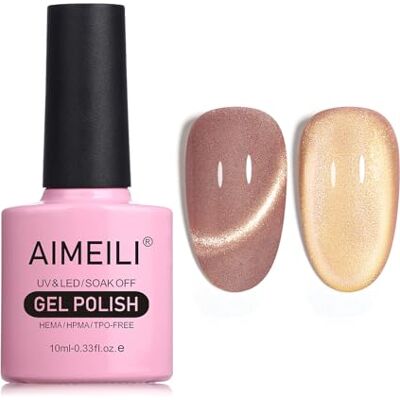 AIMEILI 10ML Cat Eye Nail Gel Polish Smalto per Unghie in Gel UV LED Soak Off per Manicure Colorati Smalti Semipermente Magnetico per Unghie 720 AIMEILI 10ML Cat Eye Nail Gel Polish Smalto per Unghie in Gel UV LED Soak Off per Manicure Colorati Smalti Semipermente Magnetico per Unghie 720
