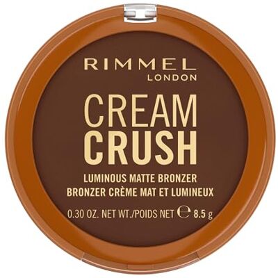 Rimmel London Cream Crush – 006 – Expresso, bronzer opaco luminoso, copertura modulabile, formula vegan, 17% di complesso al burro con squalane + burro di karité, 8,5g Rimmel London Cream Crush – 006 – Expresso, bronzer opaco luminoso, copertura modulabile, formula vegan, 17% di complesso al burro con squalane + burro di karité, 8,5g