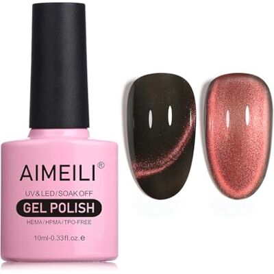 AIMEILI 10ML Cat Eye Nail Gel Polish Smalto per Unghie in Gel UV LED Soak Off per Manicure Colorati Smalti Semipermente Magnetico per Unghie 748 AIMEILI 10ML Cat Eye Nail Gel Polish Smalto per Unghie in Gel UV LED Soak Off per Manicure Colorati Smalti Semipermente Magnetico per Unghie 748