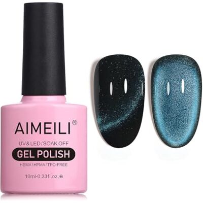 AIMEILI 10ML Cat Eye Nail Gel Polish Smalto per Unghie in Gel UV LED Soak Off per Manicure Colorati Smalti Semipermente Magnetico per Unghie 759 AIMEILI 10ML Cat Eye Nail Gel Polish Smalto per Unghie in Gel UV LED Soak Off per Manicure Colorati Smalti Semipermente Magnetico per Unghie 759