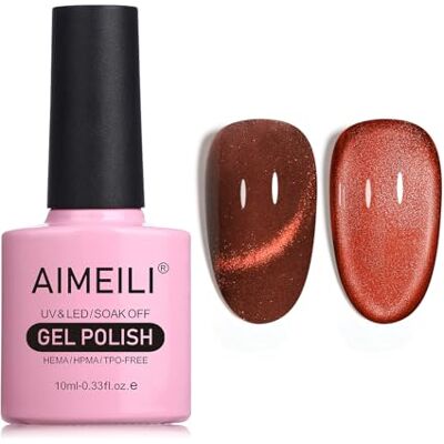 AIMEILI 10ML Cat Eye Nail Gel Polish Smalto per Unghie in Gel UV LED Soak Off per Manicure Colorati Smalti Semipermente Magnetico per Unghie 732 AIMEILI 10ML Cat Eye Nail Gel Polish Smalto per Unghie in Gel UV LED Soak Off per Manicure Colorati Smalti Semipermente Magnetico per Unghie 732