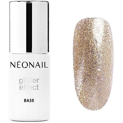NÉONAIL Base Coat Semipermanente Unghie 7,2 ml Smalto Base Coat Oro Glitter Effect Base Gold Twinkle Gel Per Unghie UV Led Nail Polish Smalti Gel Semipermanenti NÉONAIL Base Coat Semipermanente Unghie 7,2 ml Smalto Base Coat Oro Glitter Effect Base Gold Twinkle Gel Per Unghie UV Led Nail Polish Smalti Gel Semipermanenti