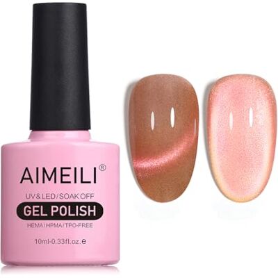 AIMEILI 10ML Cat Eye Nail Gel Polish Smalto per Unghie in Gel UV LED Soak Off per Manicure Colorati Smalti Semipermente Magnetico per Unghie 726 AIMEILI 10ML Cat Eye Nail Gel Polish Smalto per Unghie in Gel UV LED Soak Off per Manicure Colorati Smalti Semipermente Magnetico per Unghie 726