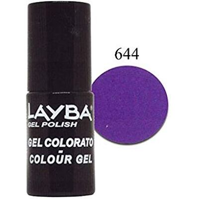 LAYLA Smalto semipermanente LAYBA GELPOLISH N.644 SECRET LAYLA Smalto semipermanente LAYBA GELPOLISH N.644 SECRET