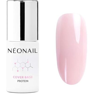 NÉONAIL Smalto Semipermanente Unghie 7,2 ml Base Coat Cover Base Protein Nude Rose Smalti Semipermanenti per Unghie Gel Unghie Base Smalto Gel UV LED NÉONAIL Smalto Semipermanente Unghie 7,2 ml Base Coat Cover Base Protein Nude Rose Smalti Semipermanenti per Unghie Gel Unghie Base Smalto Gel UV LED