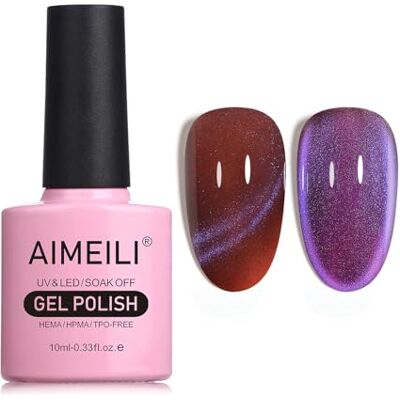 AIMEILI 10ML Cat Eye Nail Gel Polish Smalto per Unghie in Gel UV LED Soak Off per Manicure Colorati Smalti Semipermente Magnetico per Unghie 740 AIMEILI 10ML Cat Eye Nail Gel Polish Smalto per Unghie in Gel UV LED Soak Off per Manicure Colorati Smalti Semipermente Magnetico per Unghie 740