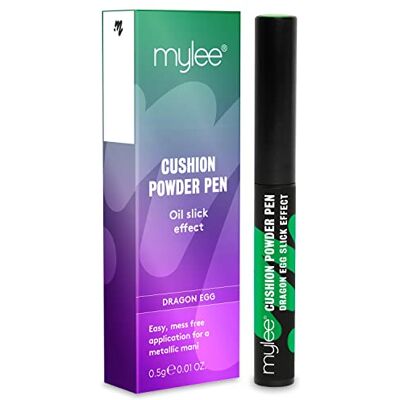 MYLEE Penna Decorativa in Polvere per Unghie Effetto Cromato, Olografica in Polvere per Unghie, Effetto Specchio Metallico Lucido, Strumento per Manicure e Nail Art Fai-Da-Te e Duraturo MYLEE Penna Decorativa in Polvere per Unghie Effetto Cromato, Olografica in Polvere per Unghie, Effetto Specchio Metallico Lucido, Strumento per Manicure e Nail Art Fai-Da-Te e Duraturo