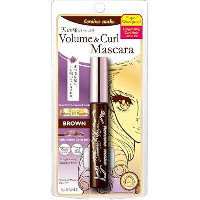 Heroine Make Volume Up Mascara Super WP 02 Set di carta assorbente marrone Heroine Make Volume Up Mascara Super WP 02 Set di carta assorbente marrone