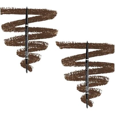 NYX - Micro Brow Pencil - Castano - Dual Ended - Brow Pencil NYX - Micro Brow Pencil - Castano - Dual Ended - Brow Pencil