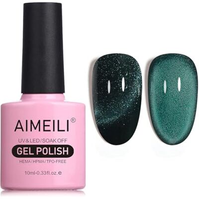 AIMEILI 10ML Cat Eye Nail Gel Polish Smalto per Unghie in Gel UV LED Soak Off per Manicure Colorati Smalti Semipermente Magnetico per Unghie 764 AIMEILI 10ML Cat Eye Nail Gel Polish Smalto per Unghie in Gel UV LED Soak Off per Manicure Colorati Smalti Semipermente Magnetico per Unghie 764