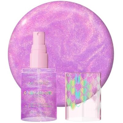 Wet n Wild Chameleon Chrome, Spray Glitterato per Tutto il Corpo (Viso, Corpo e Capelli), Formula Delicata e Non Appiccicosa, Cattura e Riflette la Luce ad Ogni Movimento, Milkier Way Wet n Wild Chameleon Chrome, Spray Glitterato per Tutto il Corpo (Viso, Corpo e Capelli), Formula Delicata e Non Appiccicosa, Cattura e Riflette la Luce ad Ogni Movimento, Milkier Way