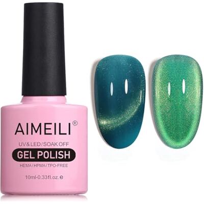 AIMEILI 10ML Cat Eye Nail Gel Polish Smalto per Unghie in Gel UV LED Soak Off per Manicure Colorati Smalti Semipermente Magnetico per Unghie 752 AIMEILI 10ML Cat Eye Nail Gel Polish Smalto per Unghie in Gel UV LED Soak Off per Manicure Colorati Smalti Semipermente Magnetico per Unghie 752