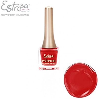 Estrosa SMALTO LUNGA DURATA ESTREMO RED PASSION 6ML Estrosa SMALTO LUNGA DURATA ESTREMO RED PASSION 6ML