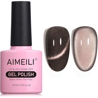 AIMEILI 10ML Cat Eye Nail Gel Polish Smalto per Unghie in Gel UV LED Soak Off per Manicure Colorati Smalti Semipermente Magnetico per Unghie 733 AIMEILI 10ML Cat Eye Nail Gel Polish Smalto per Unghie in Gel UV LED Soak Off per Manicure Colorati Smalti Semipermente Magnetico per Unghie 733