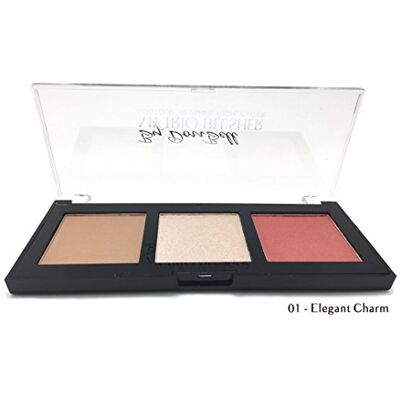 BY DORIBELL Palette Contour MY TRIO BLUSHER contorno fard illuminante 01 ELEGANT CHARM 10,5 gr. ® BY DORIBELL Palette Contour MY TRIO BLUSHER contorno fard illuminante 01 ELEGANT CHARM 10,5 gr. ®