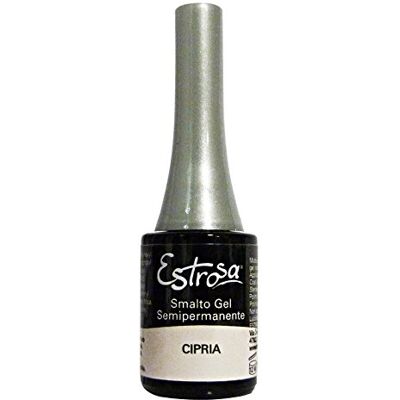Estrosa Smalto gel semi permanente per unghie, 14 ml 7015 Cipria Estrosa Smalto gel semi permanente per unghie, 14 ml 7015 Cipria