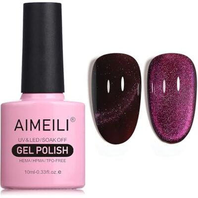 AIMEILI 10ML Cat Eye Nail Gel Polish Smalto per Unghie in Gel UV LED Soak Off per Manicure Colorati Smalti Semipermente Magnetico per Unghie 745 AIMEILI 10ML Cat Eye Nail Gel Polish Smalto per Unghie in Gel UV LED Soak Off per Manicure Colorati Smalti Semipermente Magnetico per Unghie 745