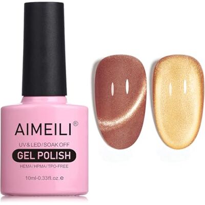 AIMEILI 10ML Cat Eye Nail Gel Polish Smalto per Unghie in Gel UV LED Soak Off per Manicure Colorati Smalti Semipermente Magnetico per Unghie 721 AIMEILI 10ML Cat Eye Nail Gel Polish Smalto per Unghie in Gel UV LED Soak Off per Manicure Colorati Smalti Semipermente Magnetico per Unghie 721