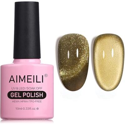 AIMEILI 10ML Cat Eye Nail Gel Polish Smalto per Unghie in Gel UV LED Soak Off per Manicure Colorati Smalti Semipermente Magnetico per Unghie 750 AIMEILI 10ML Cat Eye Nail Gel Polish Smalto per Unghie in Gel UV LED Soak Off per Manicure Colorati Smalti Semipermente Magnetico per Unghie 750