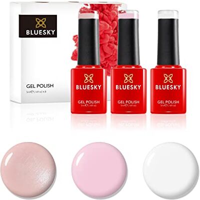 Set di Smalti Gel Bluesky - Nude Nudes, Misty D275, Bagliore Invernale, Intimo Naturale - Set di Smalti Gel Set di Smalti Gel Bluesky - Nude Nudes, Misty D275, Bagliore Invernale, Intimo Naturale - Set di Smalti Gel