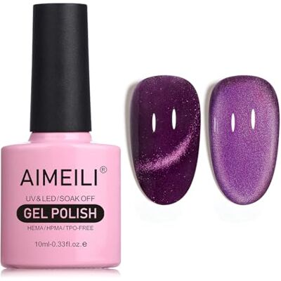 AIMEILI 10ML Cat Eye Nail Gel Polish Smalto per Unghie in Gel UV LED Soak Off per Manicure Colorati Smalti Semipermente Magnetico per Unghie 736 AIMEILI 10ML Cat Eye Nail Gel Polish Smalto per Unghie in Gel UV LED Soak Off per Manicure Colorati Smalti Semipermente Magnetico per Unghie 736