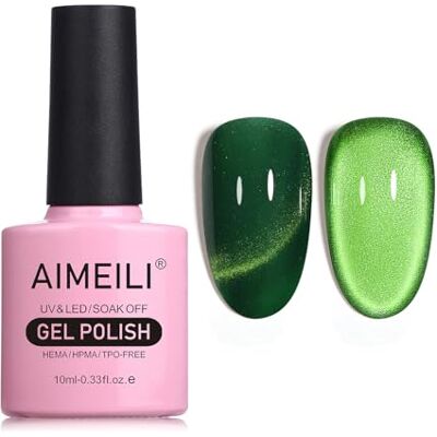 AIMEILI 10ML Cat Eye Nail Gel Polish Smalto per Unghie in Gel UV LED Soak Off per Manicure Colorati Smalti Semipermente Magnetico per Unghie 755 AIMEILI 10ML Cat Eye Nail Gel Polish Smalto per Unghie in Gel UV LED Soak Off per Manicure Colorati Smalti Semipermente Magnetico per Unghie 755