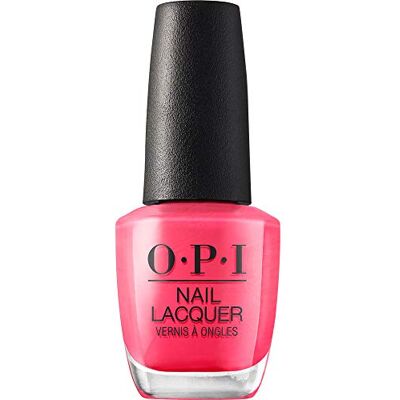 OPI Nail Lacquer Nlm23 Strawberry Margarita 15ml OPI Nail Lacquer Nlm23 Strawberry Margarita 15ml