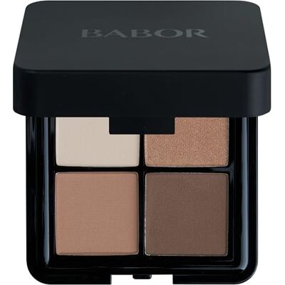 BABOR Eye Shadow Quattro Light&Dark, palette di ombretti a quattro tonalità, colori coordinati, finish satinato opaco e scintillante, facilmente sfumabile, 6,8 g BABOR Eye Shadow Quattro Light&Dark, palette di ombretti a quattro tonalità, colori coordinati, finish satinato opaco e scintillante, facilmente sfumabile, 6,8 g