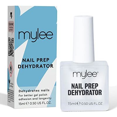 MYLEE Nail Prep Disidratante per Unghie 15ml, Liquido Preparatore Manicure Migliora l’Aderenza dello Smalto Gel, Riduce il Sollevamento e Prolunga la Durata della Manicure MYLEE Nail Prep Disidratante per Unghie 15ml, Liquido Preparatore Manicure Migliora l’Aderenza dello Smalto Gel, Riduce il Sollevamento e Prolunga la Durata della Manicure