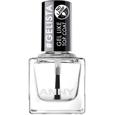 ANNY Gelista Gel Like Top Coat – Top Coat con look gel alla moda – senza luce UV – 15 ml ANNY Gelista Gel Like Top Coat – Top Coat con look gel alla moda – senza luce UV – 15 ml