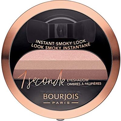 Bourjois , Ombretto One Seconde Eyeshadow, Palette Ombretti per Smokey Eye a Lunga Durata, 05 Half Nude, 3 g Bourjois , Ombretto One Seconde Eyeshadow, Palette Ombretti per Smokey Eye a Lunga Durata, 05 Half Nude, 3 g