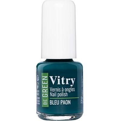 Smalto Unghie Vitry Blu-Pavone - Resistente & Sano - 6ml Smalto Unghie Vitry Blu-Pavone - Resistente & Sano - 6ml