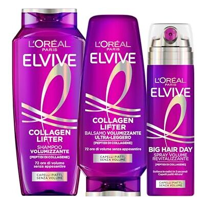 L'Oreal Paris L'Oréal Paris BUNDLE COLLAGEN LIFTER (Shp+Bls+Spray) L'Oreal Paris L'Oréal Paris BUNDLE COLLAGEN LIFTER (Shp+Bls+Spray)